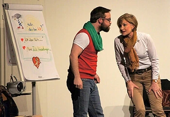 Theateraufführung Blütenträume