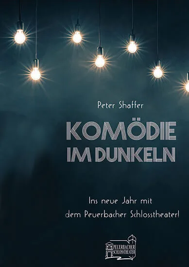 Plakat Komödie im Dunklen
