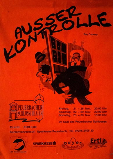 Plakat Außer Kontrolle
