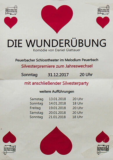 Plakat Die Wunderübung